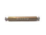 Brass Tapped Hole Hex Spacer, 3mm X 40mm